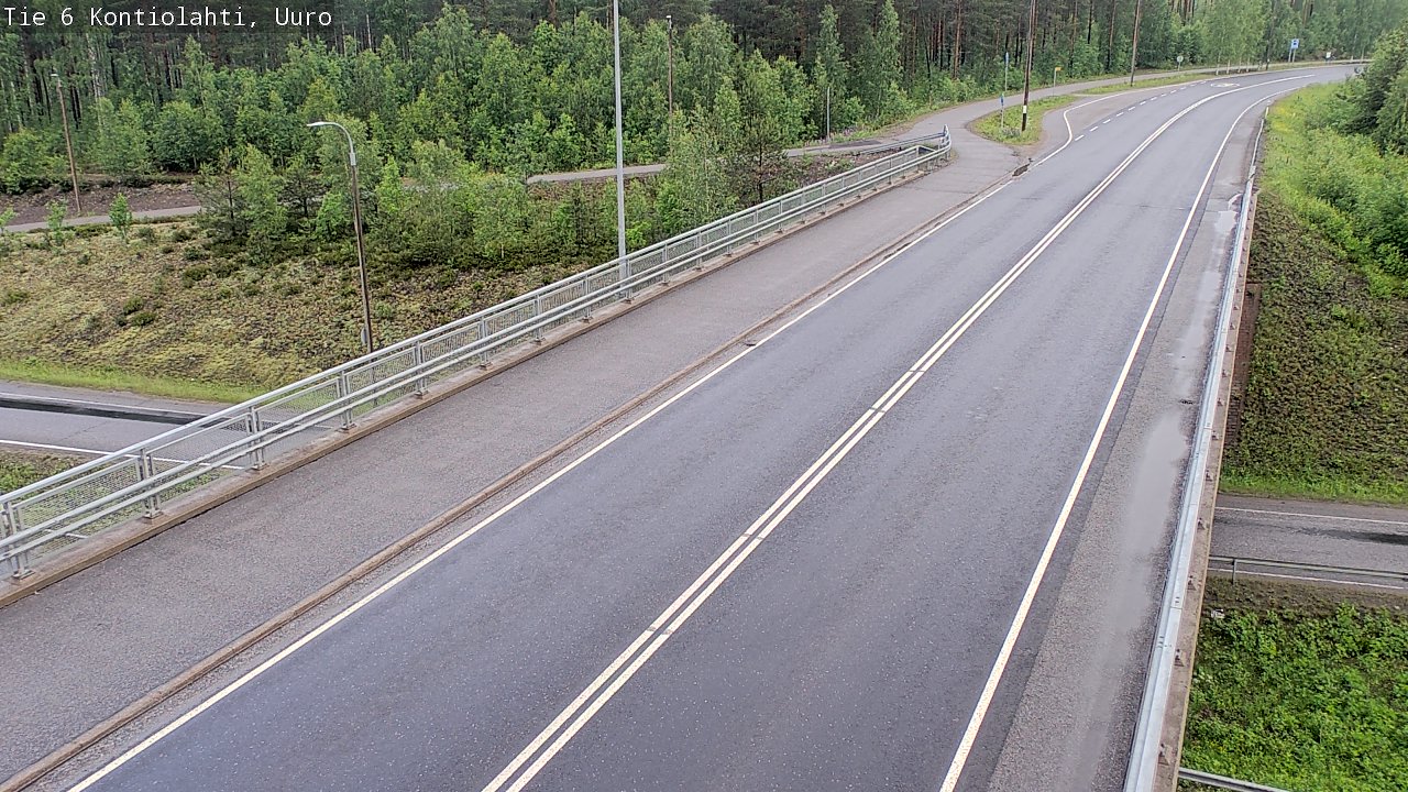 Kelikamerat Kuva Tie 6 Kontiolahti, Uuro, Kontiolahti, Pohjois-Karjala