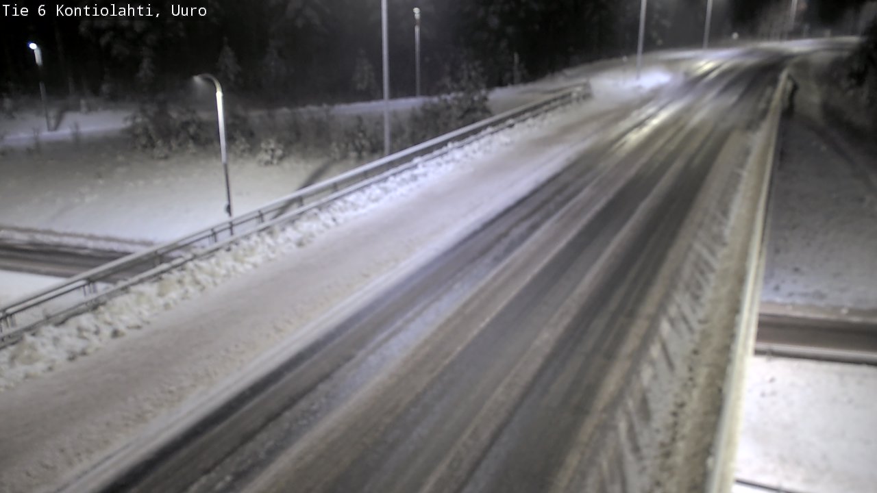 Weather Camera Image Väg 6 Kontiolax, Uuro, Kontiolahti, Pohjois-Karjala