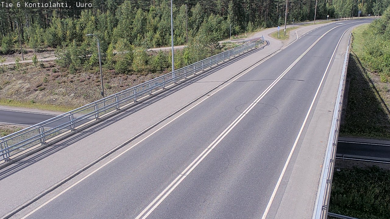 Kelikamerat Kuva Tie 6 Kontiolahti, Uuro, Kontiolahti, Pohjois-Karjala