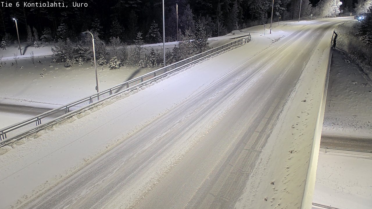 Kelikamerat Kuva Tie 6 Kontiolahti, Uuro, Kontiolahti, Pohjois-Karjala