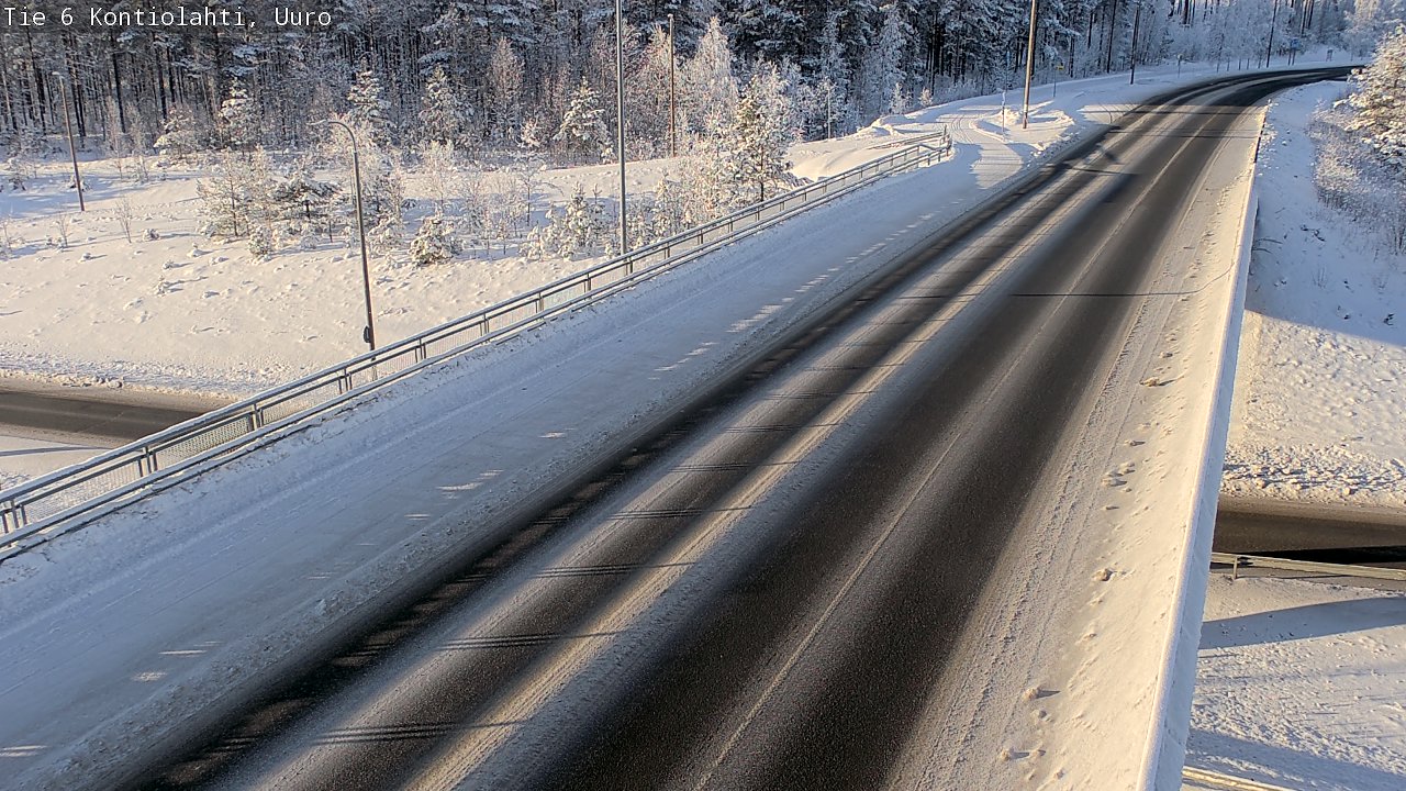 Kelikamerat Kuva Tie 6 Kontiolahti, Uuro, Kontiolahti, Pohjois-Karjala