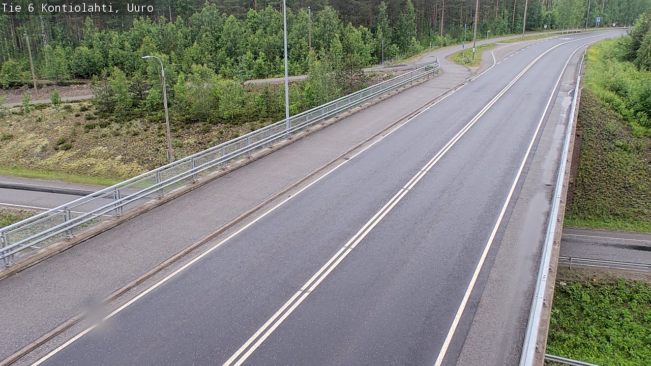 Kelikamerat Kuva Tie 6 Kontiolahti, Uuro, Kontiolahti, Pohjois-Karjala