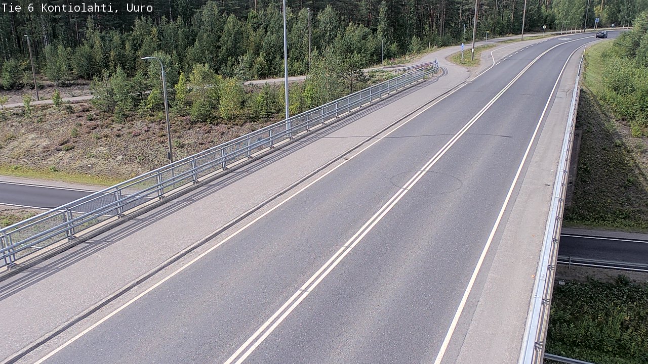 Kelikamerat Kuva Tie 6 Kontiolahti, Uuro, Kontiolahti, Pohjois-Karjala