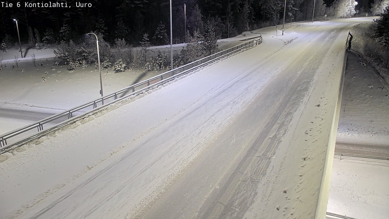 Kelikamerat Kuva Tie 6 Kontiolahti, Uuro, Kontiolahti, Pohjois-Karjala