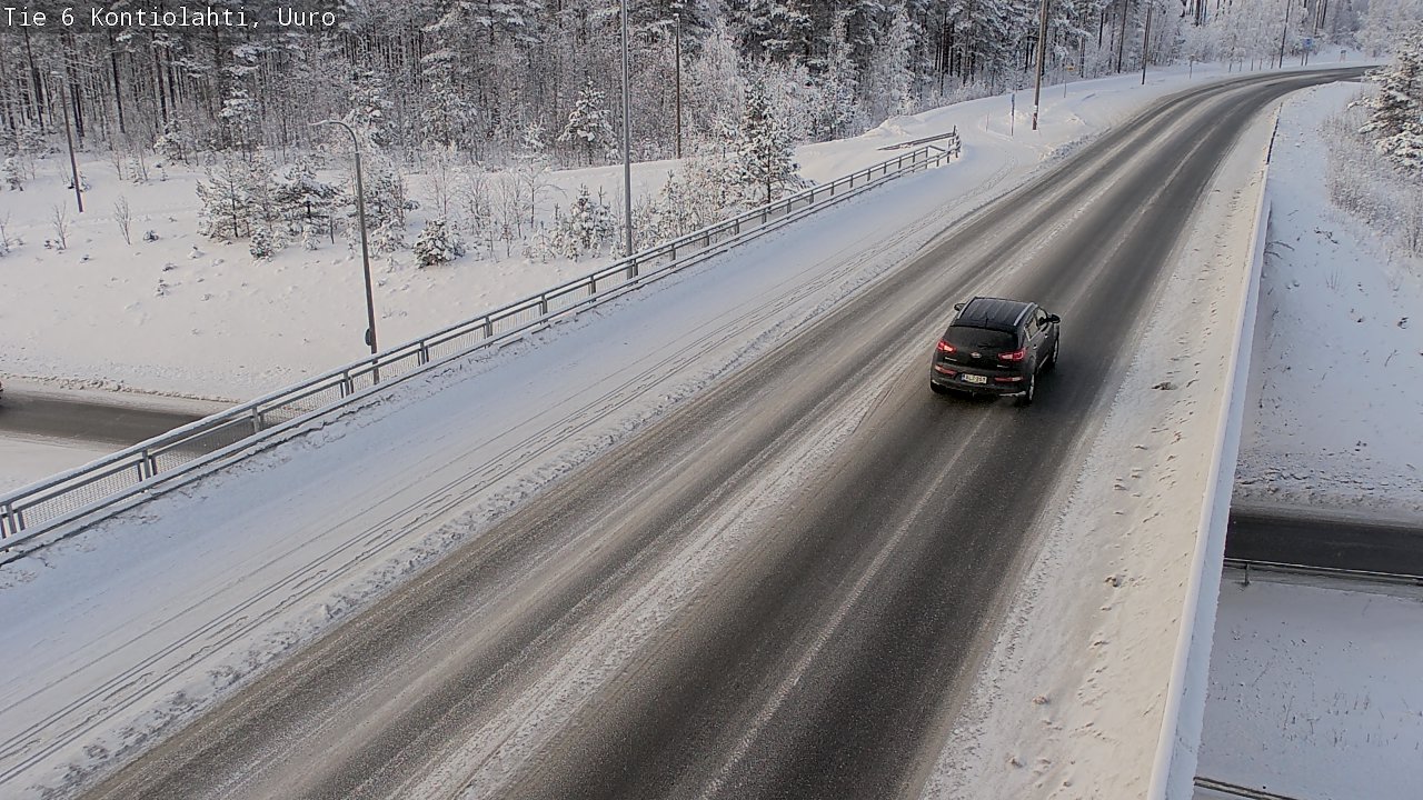 Kelikamerat Kuva Tie 6 Kontiolahti, Uuro, Kontiolahti, Pohjois-Karjala