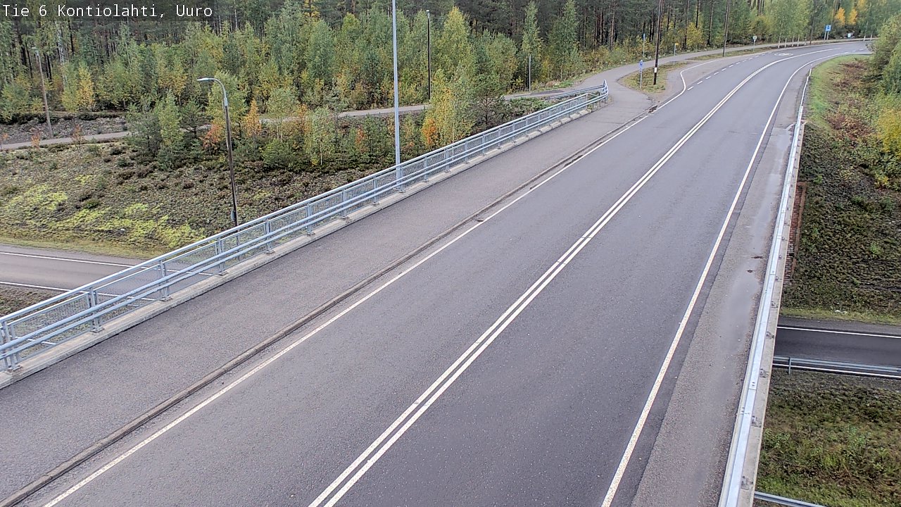 Kelikamerat Kuva Tie 6 Kontiolahti, Uuro, Kontiolahti, Pohjois-Karjala