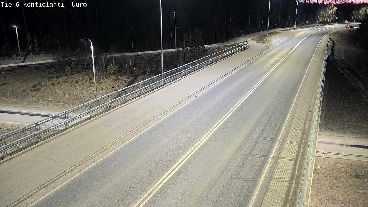 Kelikamerat Kuva Tie 6 Kontiolahti, Uuro, Kontiolahti, Pohjois-Karjala