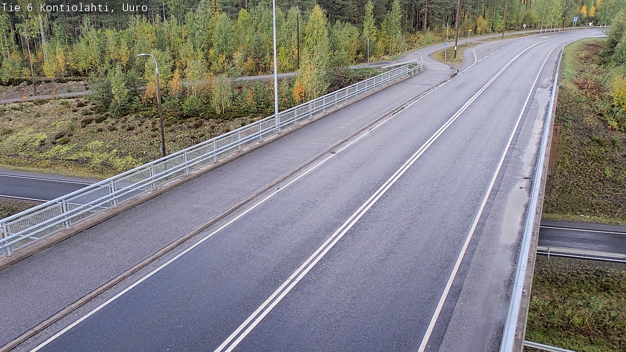Kelikamerat Kuva Tie 6 Kontiolahti, Uuro, Kontiolahti, Pohjois-Karjala