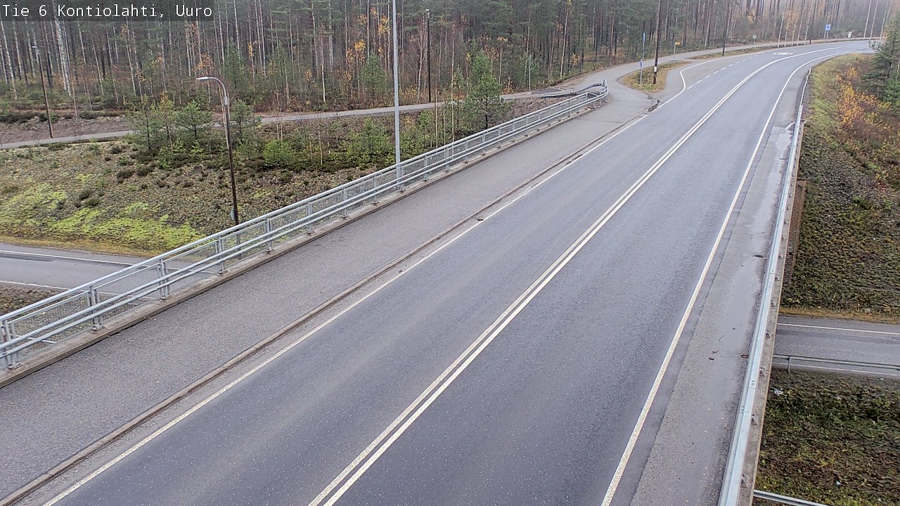 Kelikamerat Kuva Tie 6 Kontiolahti, Uuro, Kontiolahti, Pohjois-Karjala