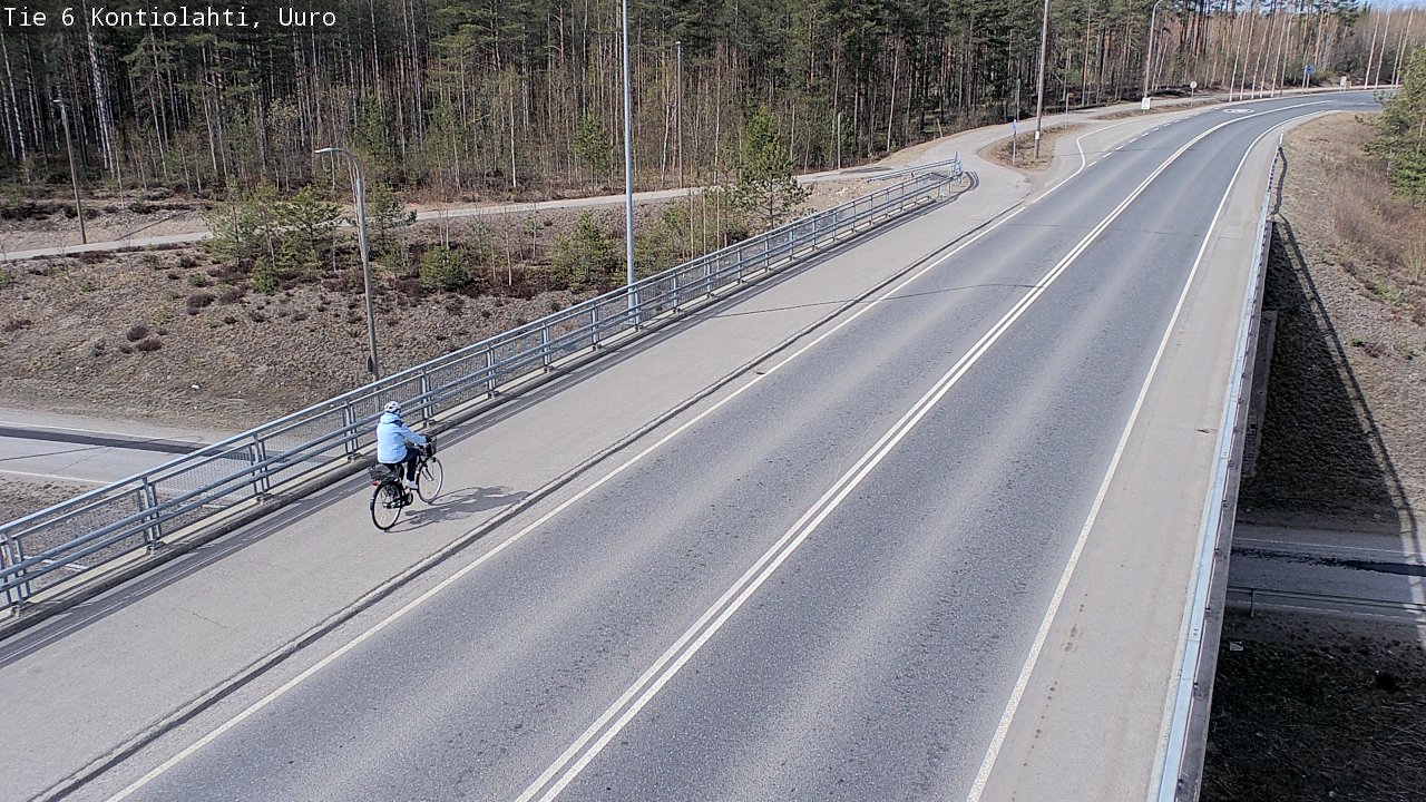 Kelikamerat Kuva Tie 6 Kontiolahti, Uuro, Kontiolahti, Pohjois-Karjala