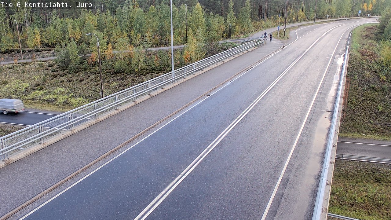 Kelikamerat Kuva Tie 6 Kontiolahti, Uuro, Kontiolahti, Pohjois-Karjala