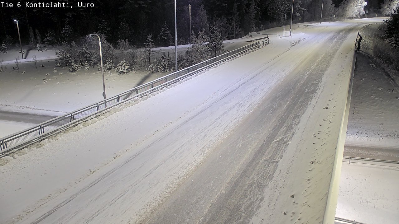 Kelikamerat Kuva Tie 6 Kontiolahti, Uuro, Kontiolahti, Pohjois-Karjala