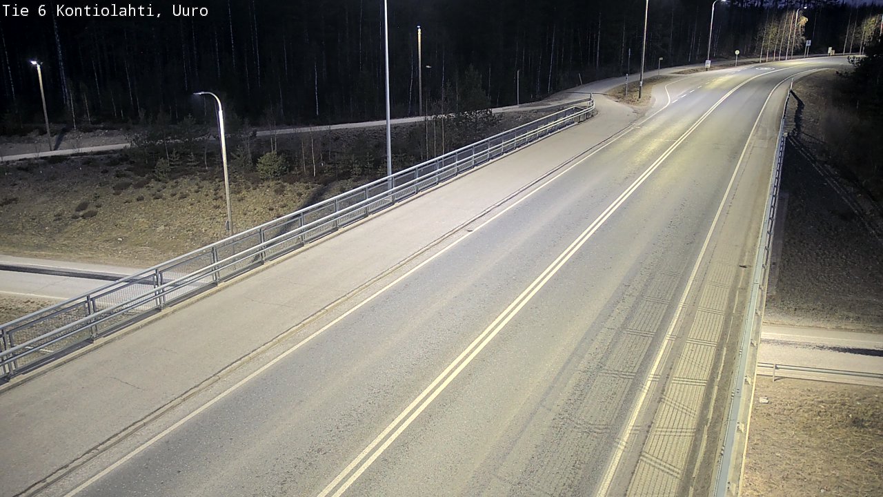 Kelikamerat Kuva Tie 6 Kontiolahti, Uuro, Kontiolahti, Pohjois-Karjala