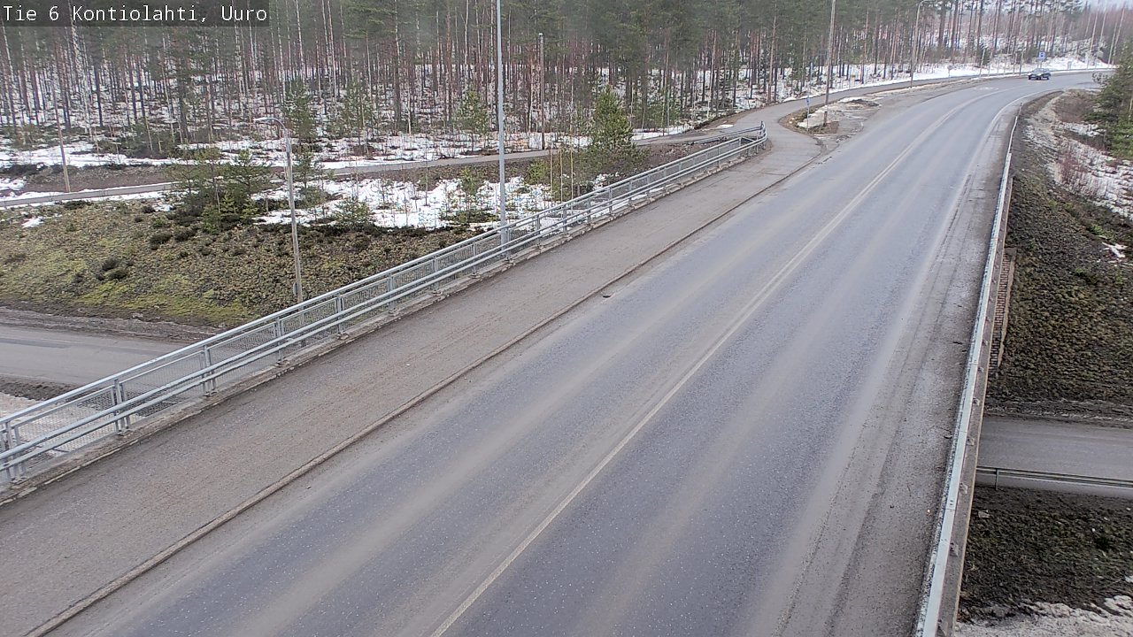 Kelikamerat Kuva Tie 6 Kontiolahti, Uuro, Kontiolahti, Pohjois-Karjala