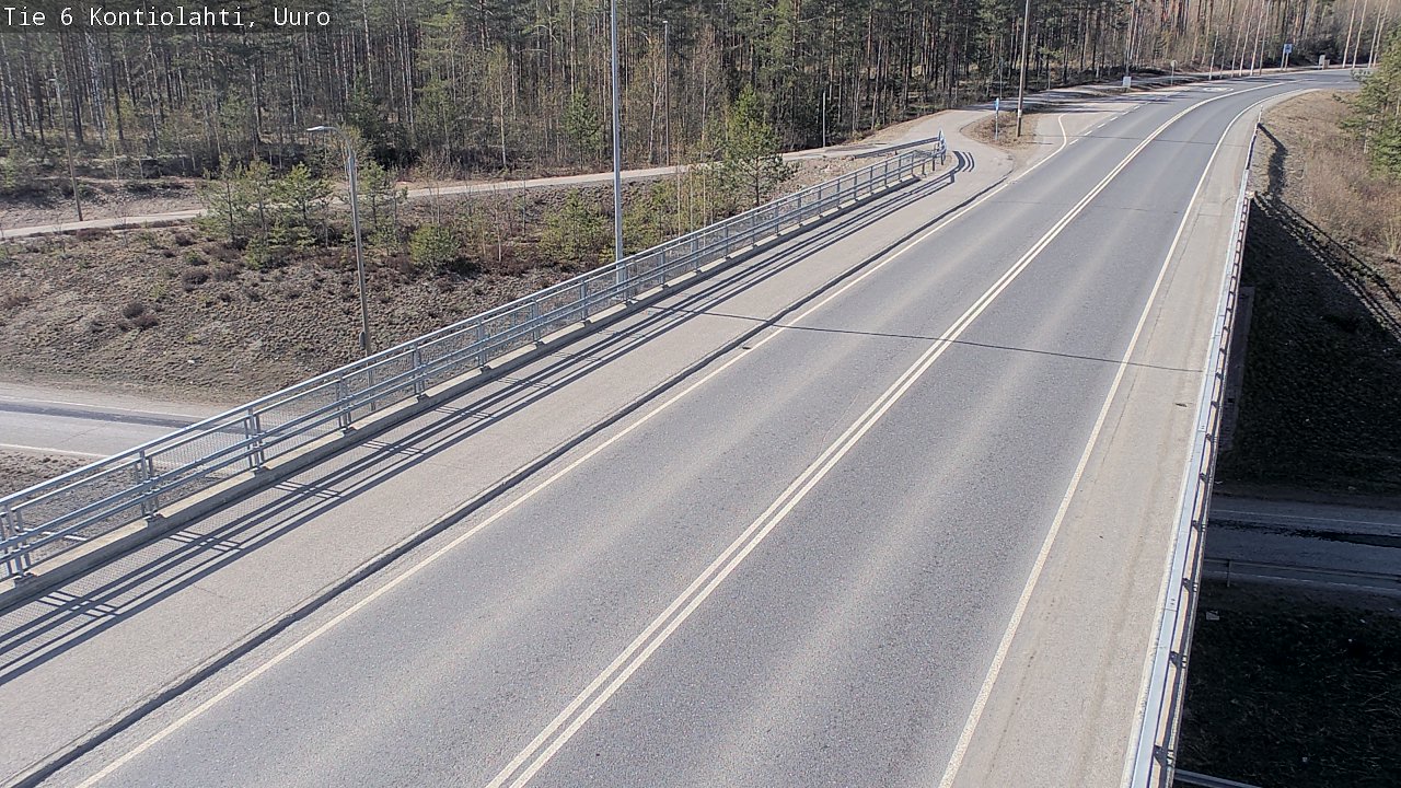 Kelikamerat Kuva Tie 6 Kontiolahti, Uuro, Kontiolahti, Pohjois-Karjala