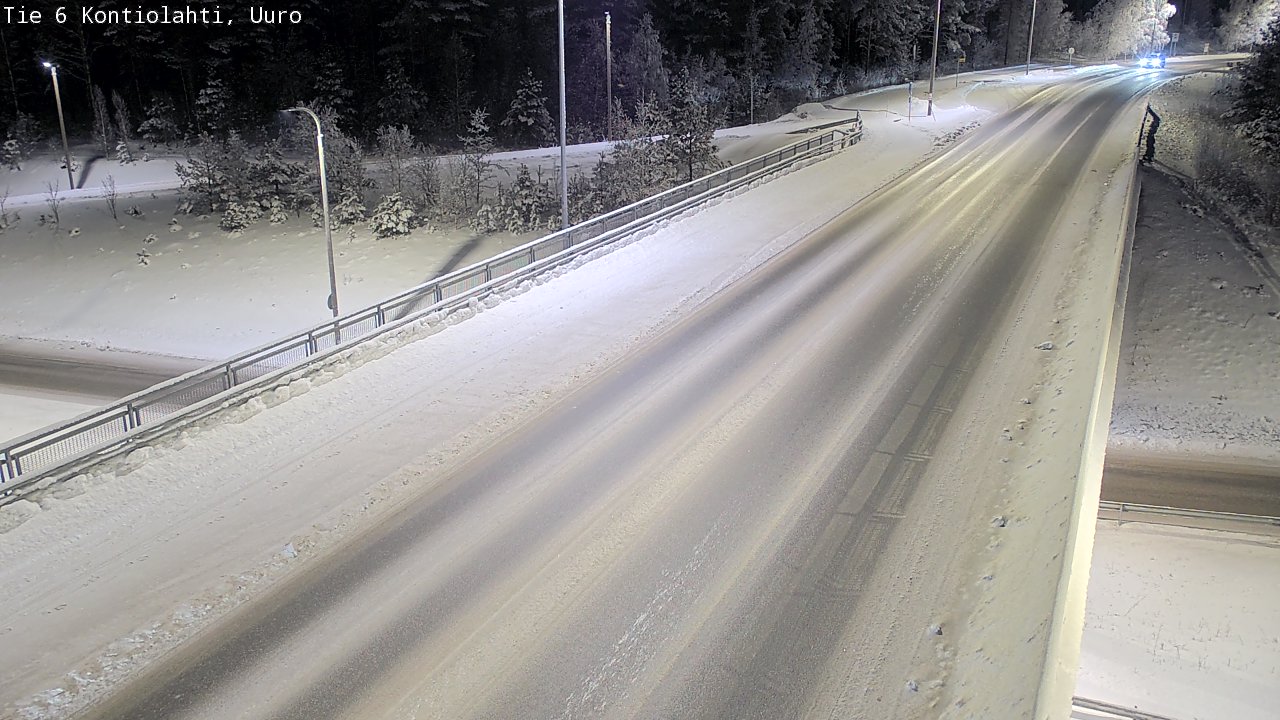 Kelikamerat Kuva Tie 6 Kontiolahti, Uuro, Kontiolahti, Pohjois-Karjala