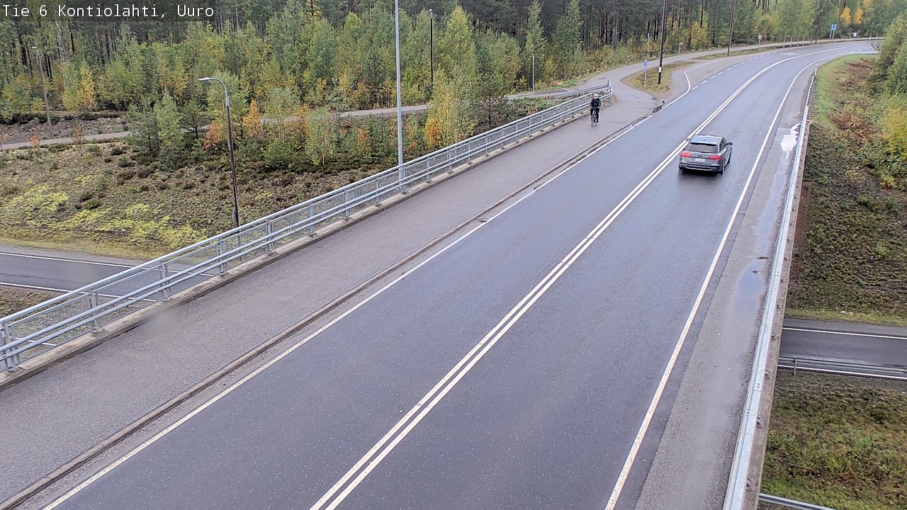 Kelikamerat Kuva Tie 6 Kontiolahti, Uuro, Kontiolahti, Pohjois-Karjala