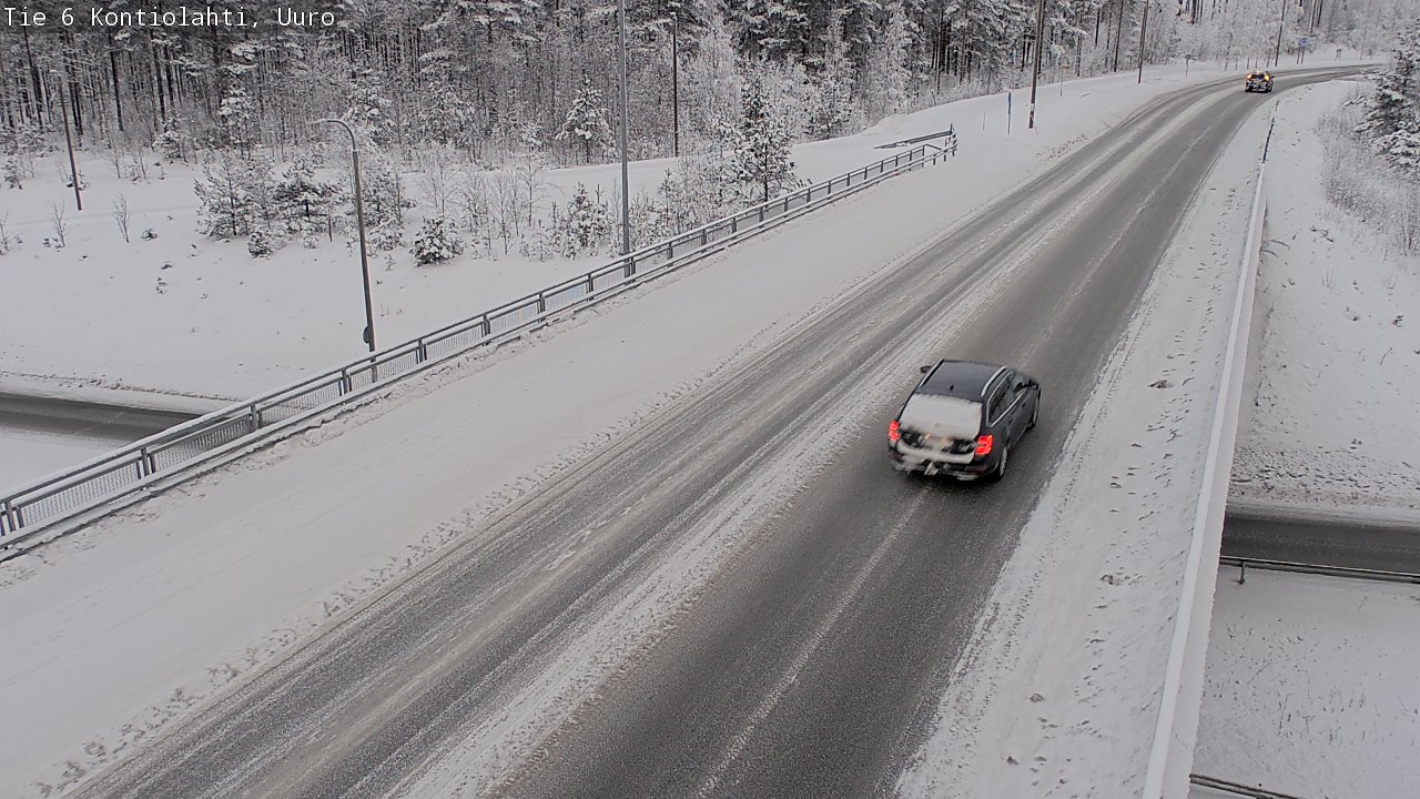 Kelikamerat Kuva Tie 6 Kontiolahti, Uuro, Kontiolahti, Pohjois-Karjala