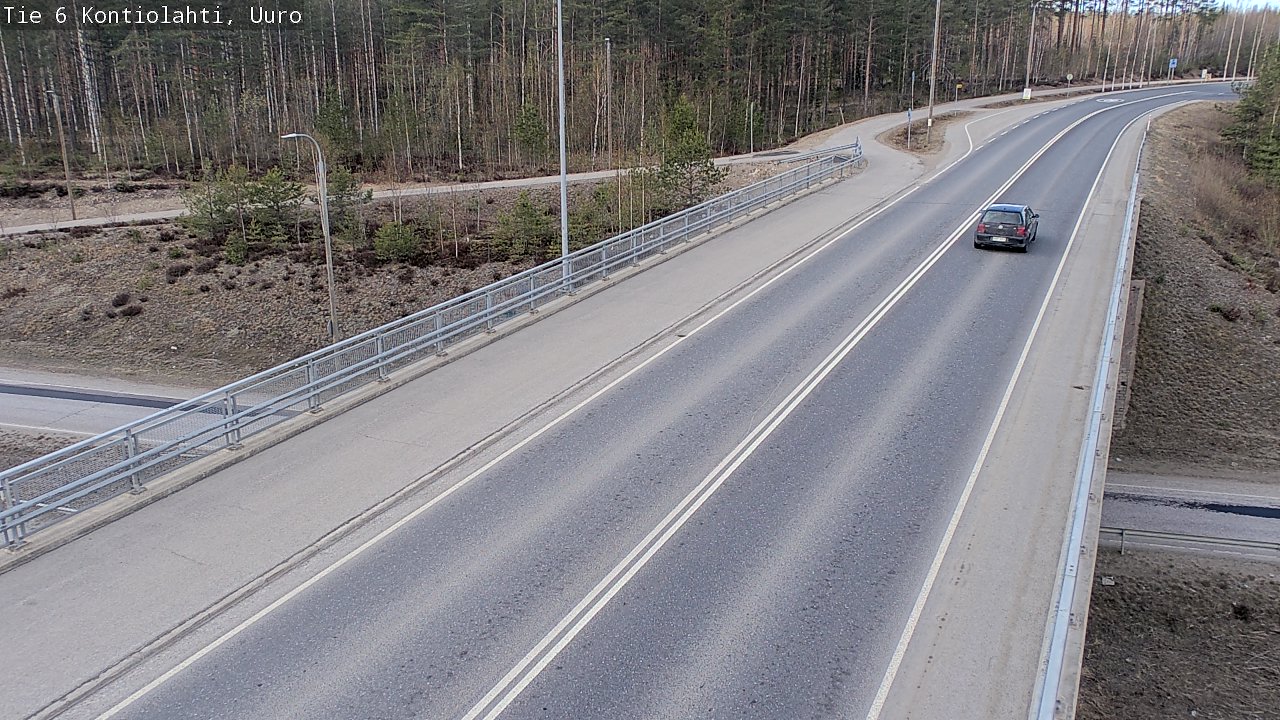 Kelikamerat Kuva Tie 6 Kontiolahti, Uuro, Kontiolahti, Pohjois-Karjala