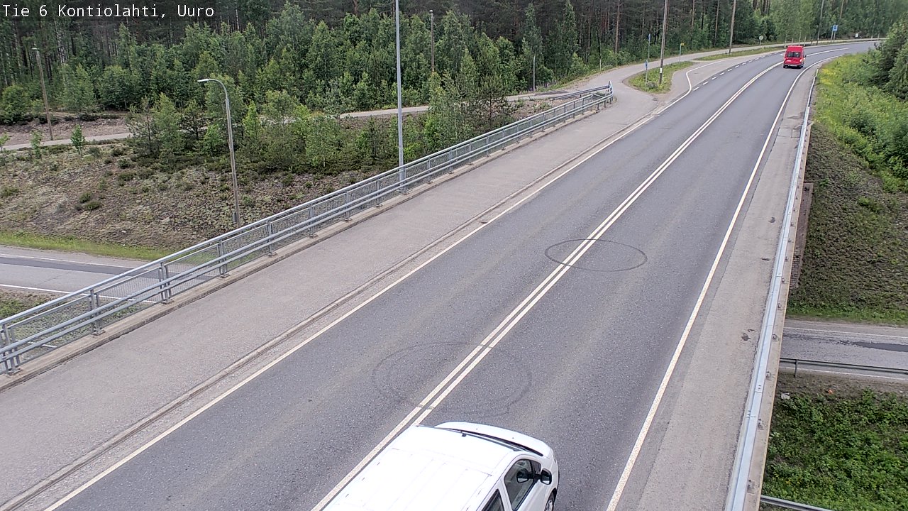 Kelikamerat Kuva Tie 6 Kontiolahti, Uuro, Kontiolahti, Pohjois-Karjala