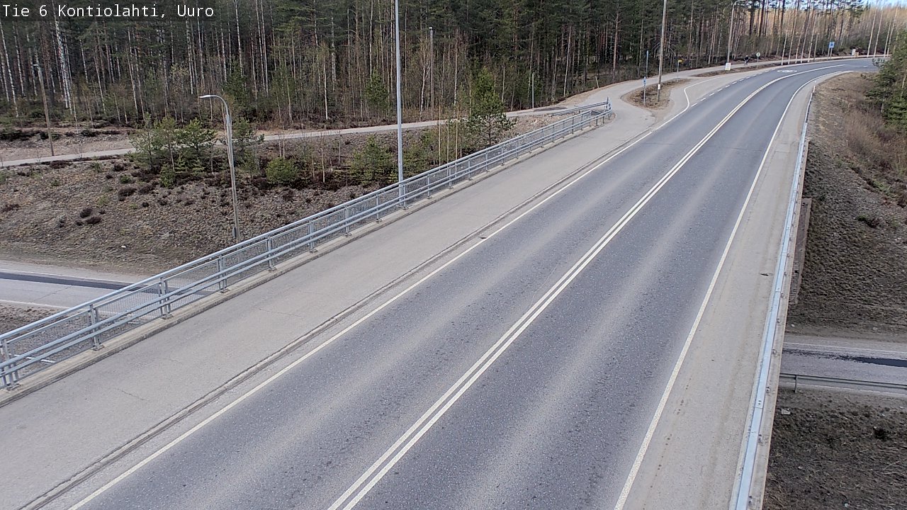 Kelikamerat Kuva Tie 6 Kontiolahti, Uuro, Kontiolahti, Pohjois-Karjala
