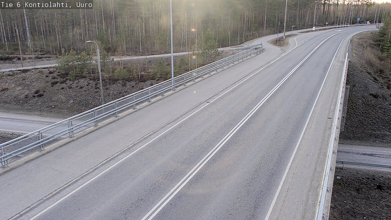 Kelikamerat Kuva Tie 6 Kontiolahti, Uuro, Kontiolahti, Pohjois-Karjala