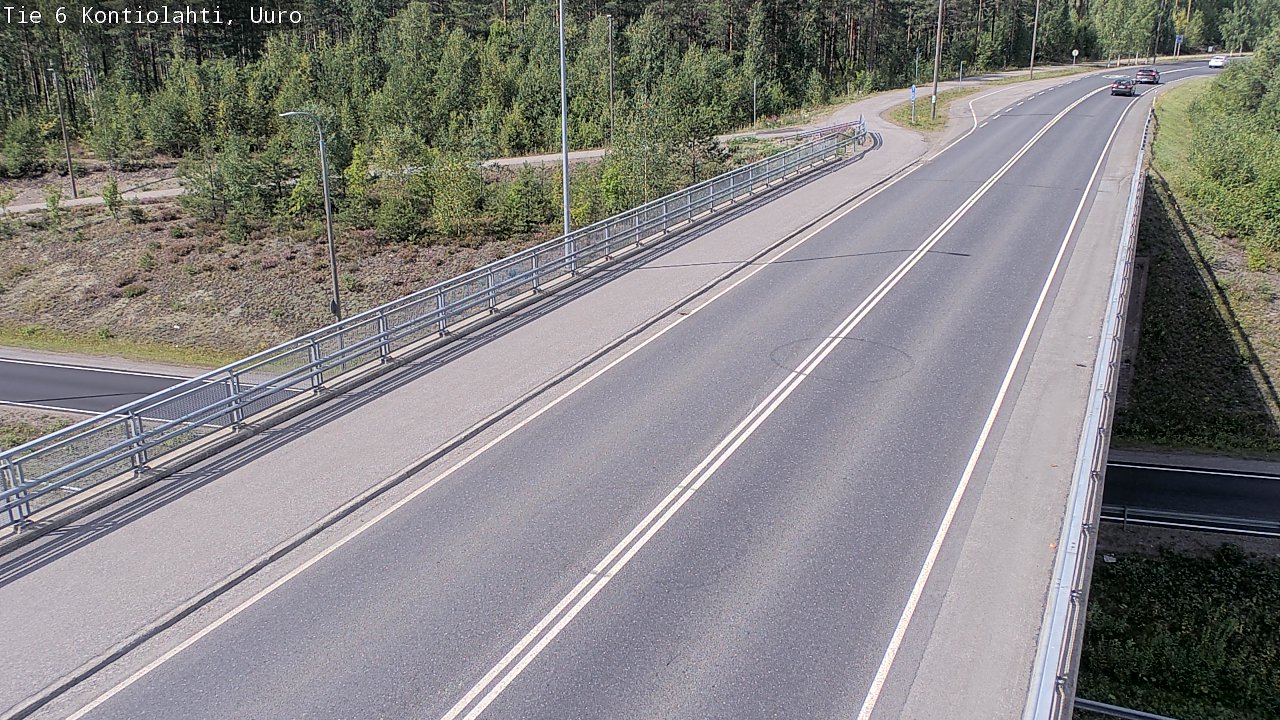 Kelikamerat Kuva Tie 6 Kontiolahti, Uuro, Kontiolahti, Pohjois-Karjala