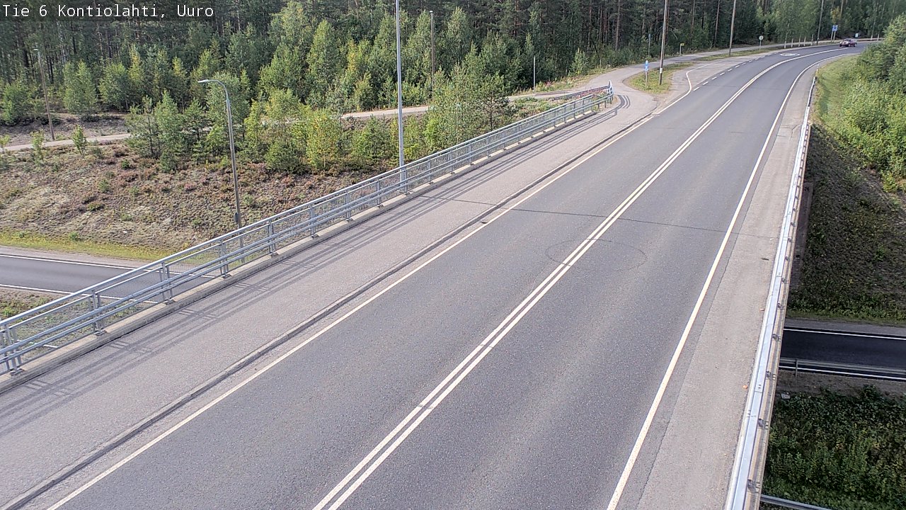 Kelikamerat Kuva Tie 6 Kontiolahti, Uuro, Kontiolahti, Pohjois-Karjala