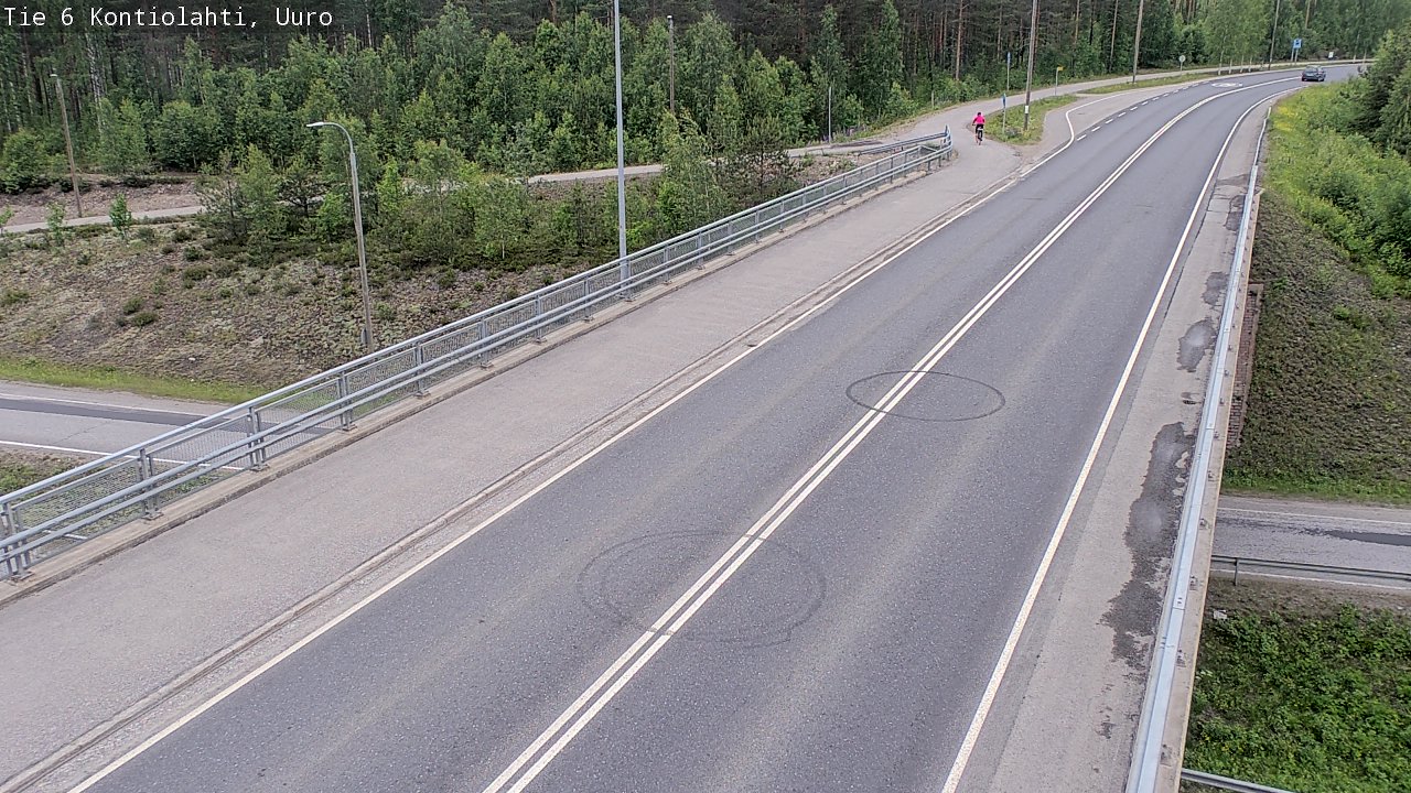 Kelikamerat Kuva Tie 6 Kontiolahti, Uuro, Kontiolahti, Pohjois-Karjala