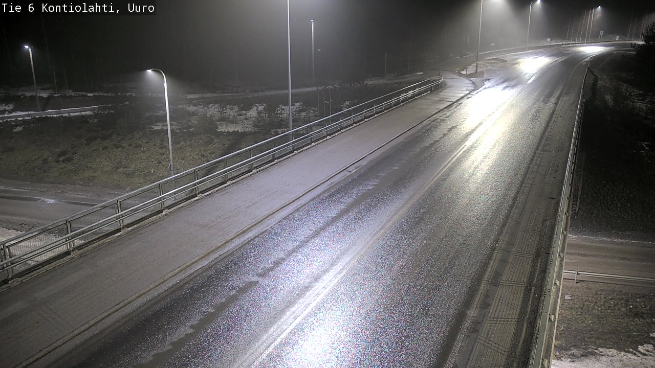 Weather Camera Image Väg 6 Kontiolax, Uuro, Kontiolahti, Pohjois-Karjala