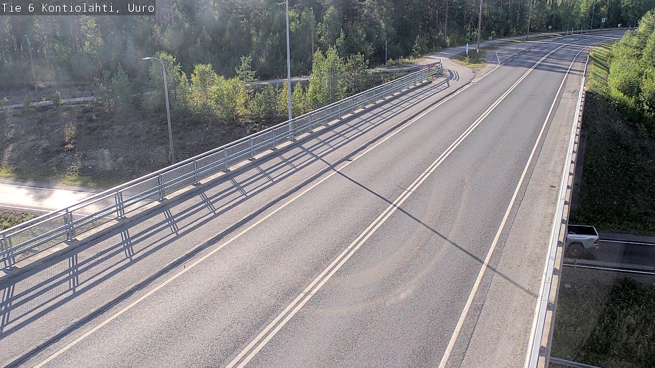 Kelikamerat Kuva Tie 6 Kontiolahti, Uuro, Kontiolahti, Pohjois-Karjala
