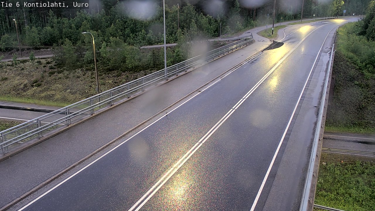 Kelikamerat Kuva Tie 6 Kontiolahti, Uuro, Kontiolahti, Pohjois-Karjala