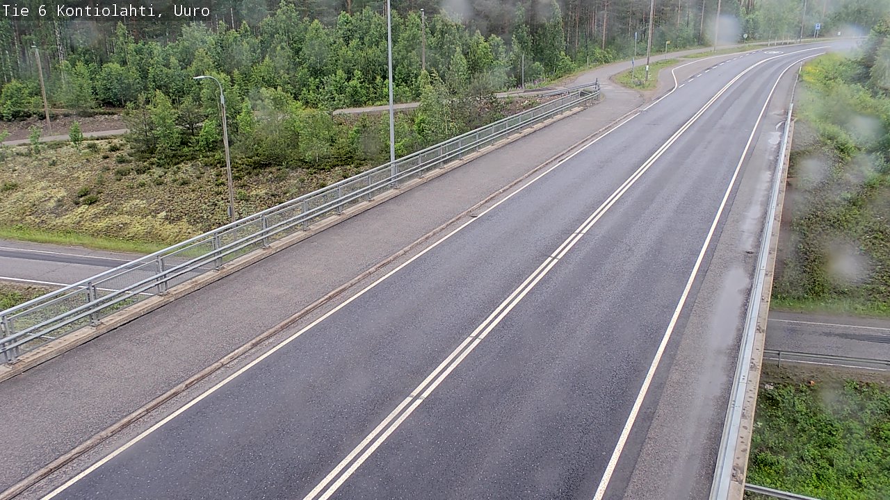 Kelikamerat Kuva Tie 6 Kontiolahti, Uuro, Kontiolahti, Pohjois-Karjala
