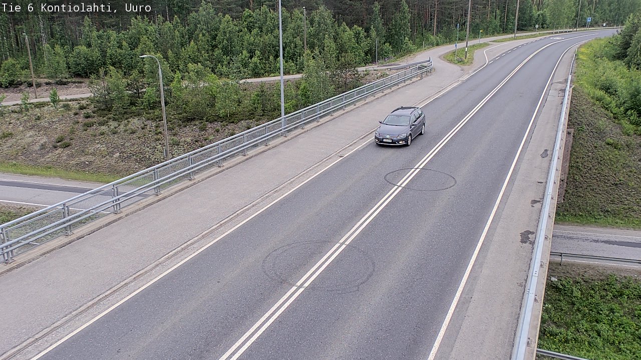 Kelikamerat Kuva Tie 6 Kontiolahti, Uuro, Kontiolahti, Pohjois-Karjala