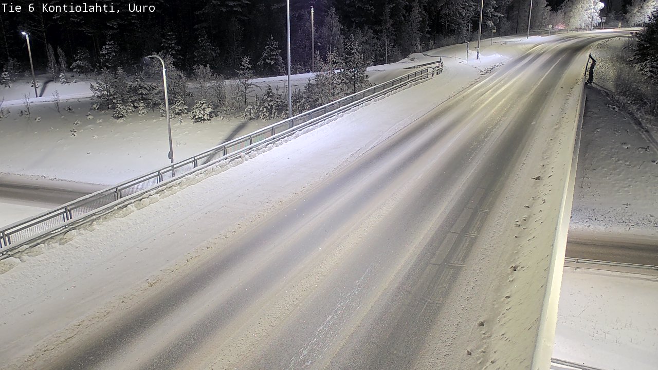 Kelikamerat Kuva Tie 6 Kontiolahti, Uuro, Kontiolahti, Pohjois-Karjala