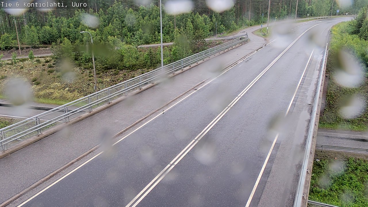 Kelikamerat Kuva Tie 6 Kontiolahti, Uuro, Kontiolahti, Pohjois-Karjala