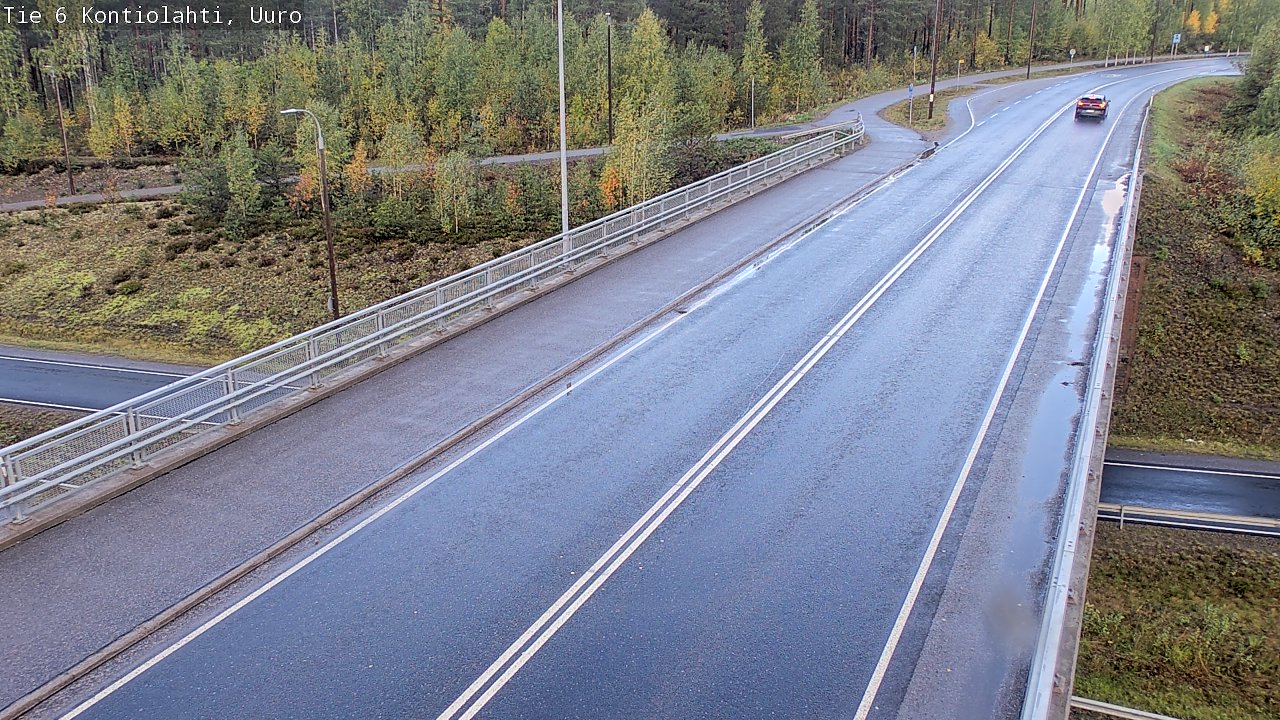 Kelikamerat Kuva Tie 6 Kontiolahti, Uuro, Kontiolahti, Pohjois-Karjala