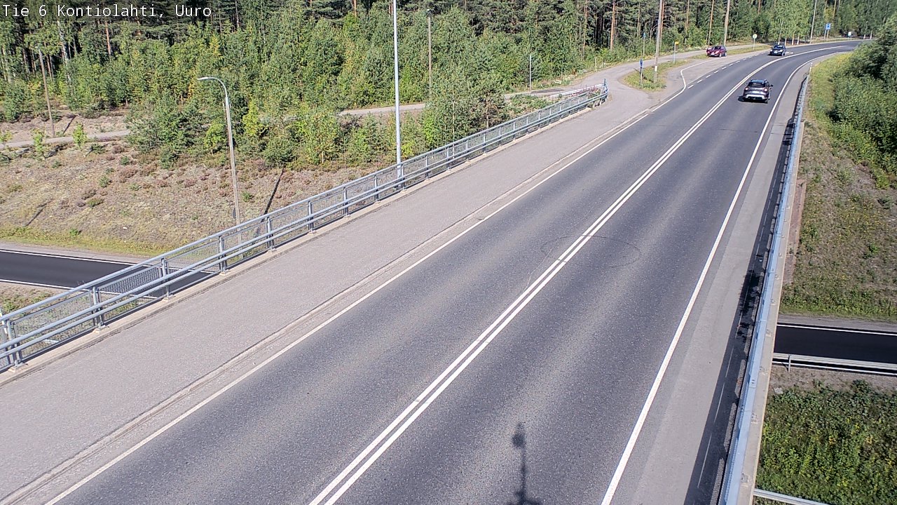 Kelikamerat Kuva Tie 6 Kontiolahti, Uuro, Kontiolahti, Pohjois-Karjala
