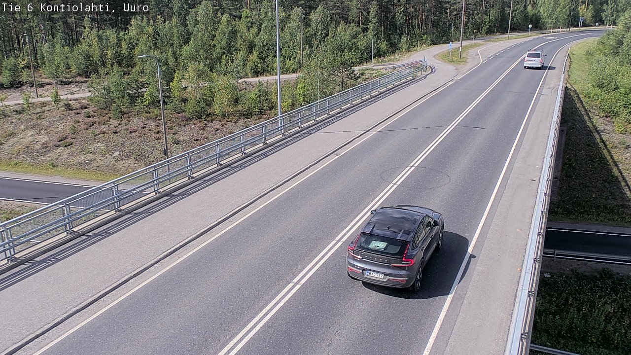 Kelikamerat Kuva Tie 6 Kontiolahti, Uuro, Kontiolahti, Pohjois-Karjala