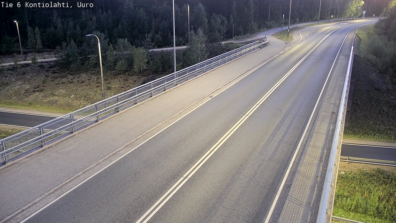 Kelikamerat Kuva Tie 6 Kontiolahti, Uuro, Kontiolahti, Pohjois-Karjala