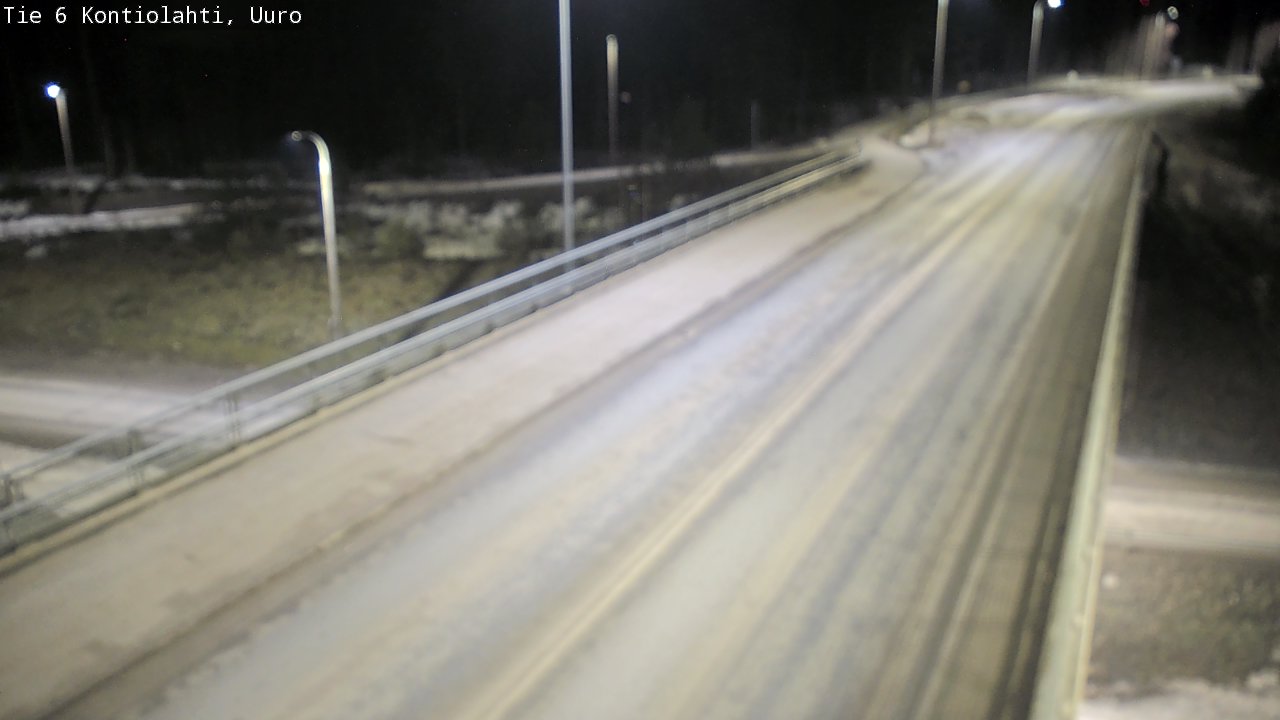 Weather Camera Image Väg 6 Kontiolax, Uuro, Kontiolahti, Pohjois-Karjala