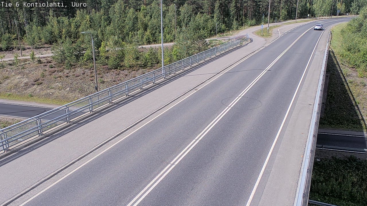 Kelikamerat Kuva Tie 6 Kontiolahti, Uuro, Kontiolahti, Pohjois-Karjala