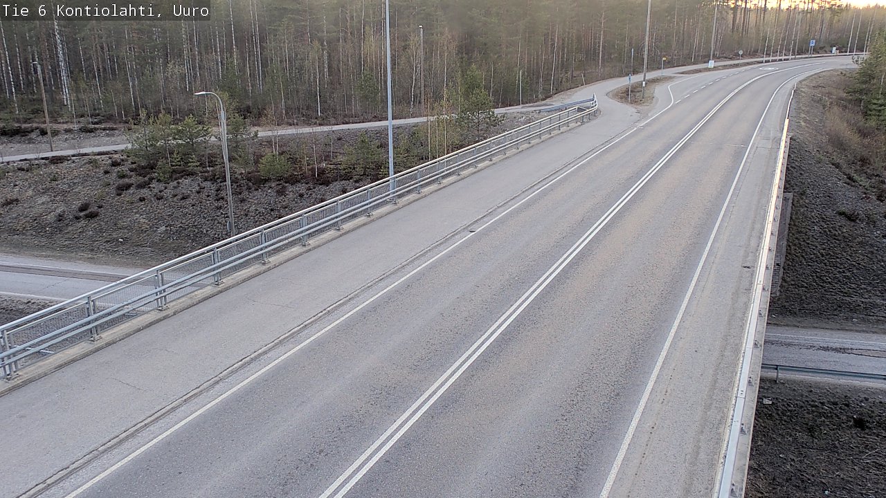 Kelikamerat Kuva Tie 6 Kontiolahti, Uuro, Kontiolahti, Pohjois-Karjala