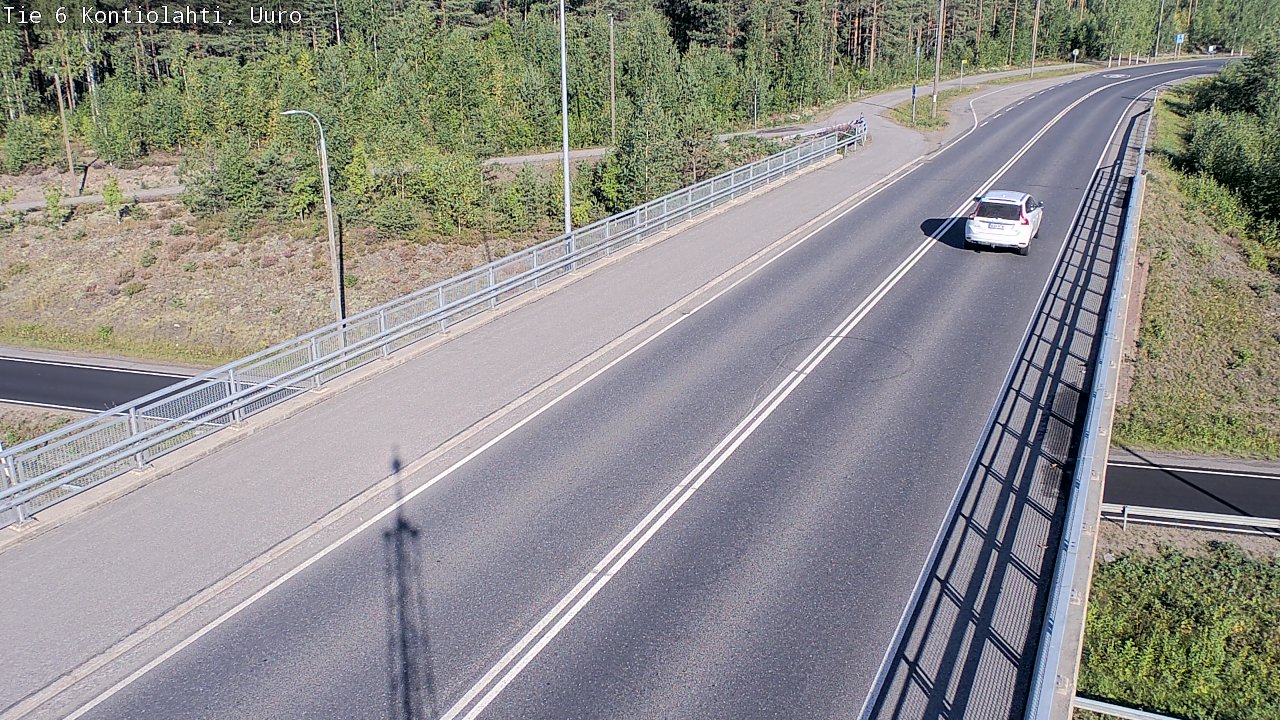 Kelikamerat Kuva Tie 6 Kontiolahti, Uuro, Kontiolahti, Pohjois-Karjala