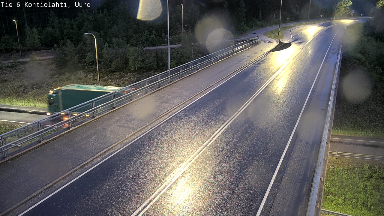 Kelikamerat Kuva Tie 6 Kontiolahti, Uuro, Kontiolahti, Pohjois-Karjala