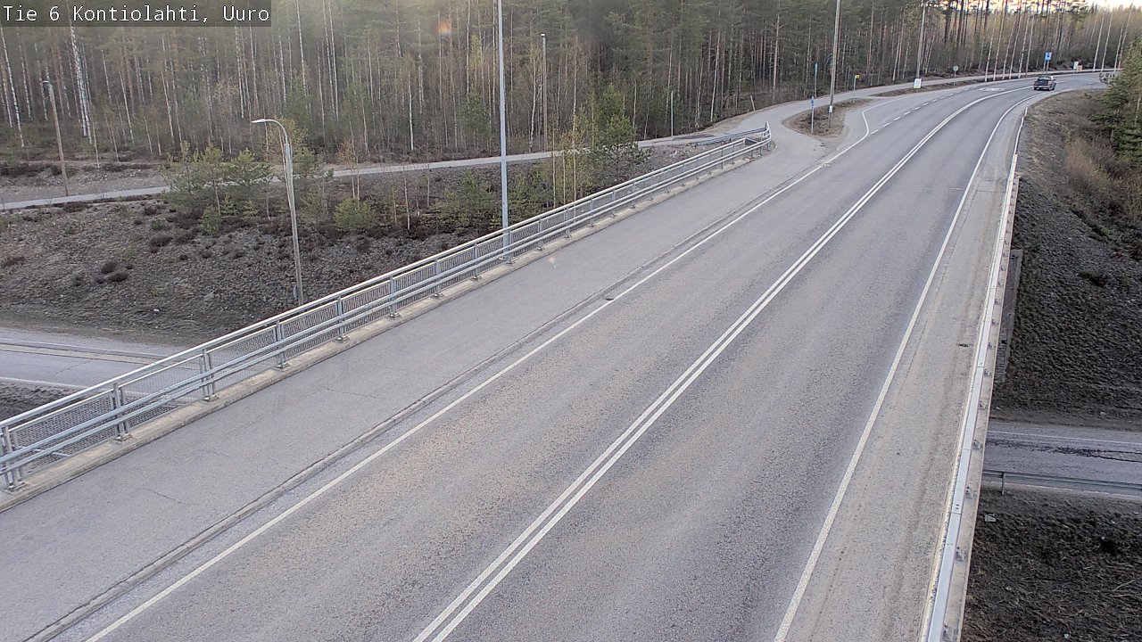 Kelikamerat Kuva Tie 6 Kontiolahti, Uuro, Kontiolahti, Pohjois-Karjala