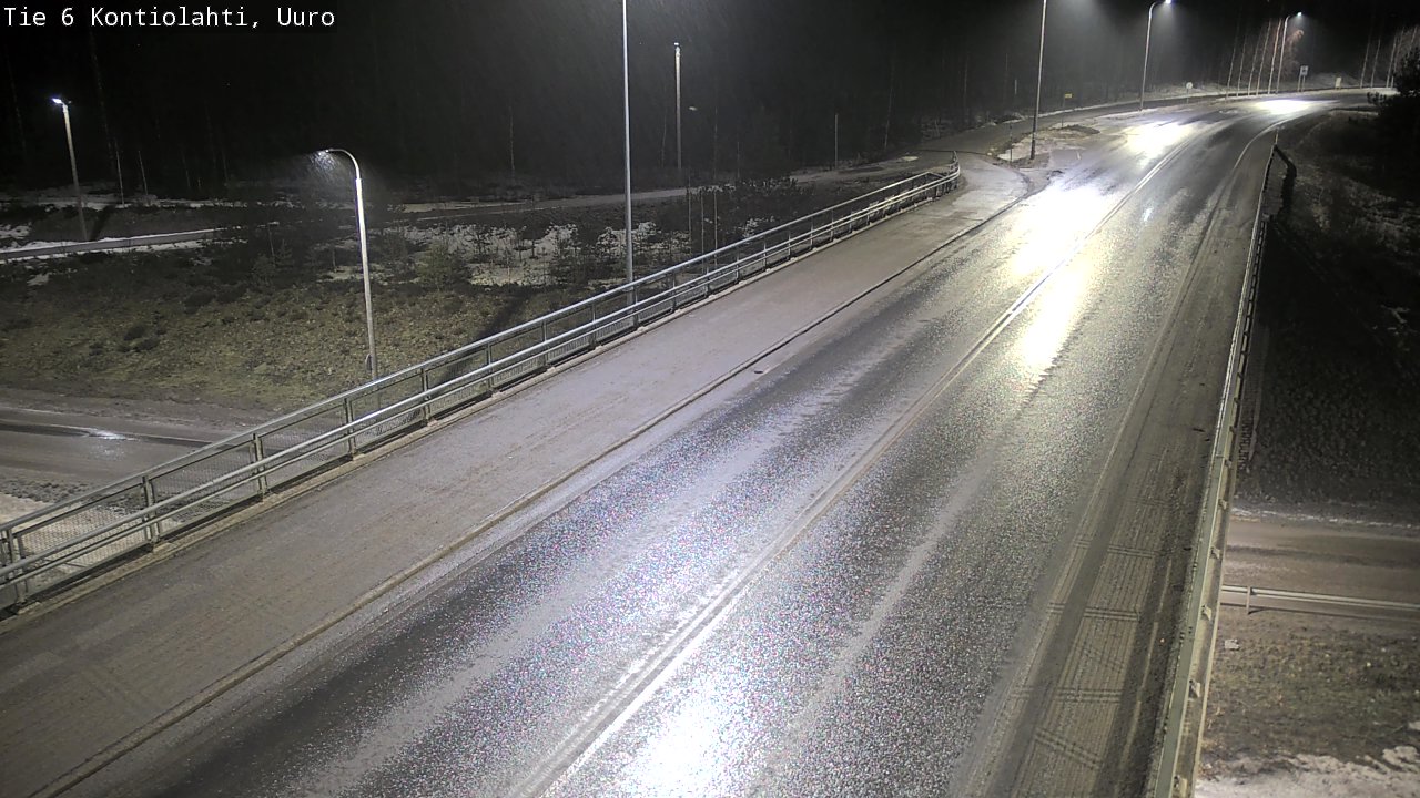 Weather Camera Image Väg 6 Kontiolax, Uuro, Kontiolahti, Pohjois-Karjala