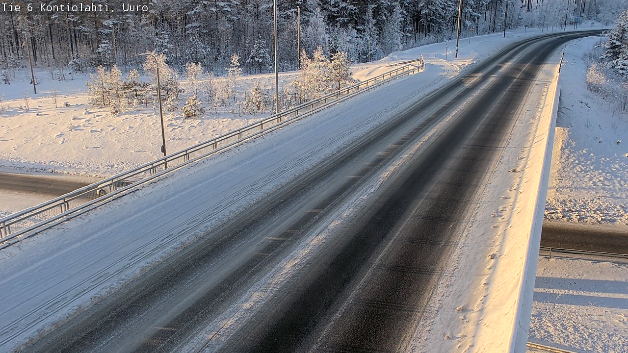 Kelikamerat Kuva Tie 6 Kontiolahti, Uuro, Kontiolahti, Pohjois-Karjala