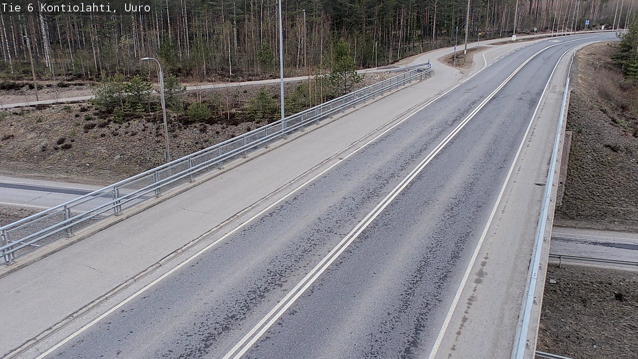 Kelikamerat Kuva Tie 6 Kontiolahti, Uuro, Kontiolahti, Pohjois-Karjala