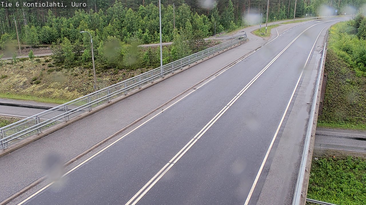 Kelikamerat Kuva Tie 6 Kontiolahti, Uuro, Kontiolahti, Pohjois-Karjala